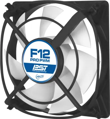 Zdjęcie produktu dla ARCTIC F12 Pro PWM Obudowa komputera Wentylator 12 cm Czarny, Biały
