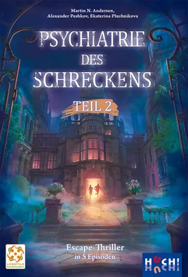 Produktbild von HUCH! Psychatrie des Schreckens Teil 2, Brettspiel, Familie, 12 Jahr(e), Familienspiel