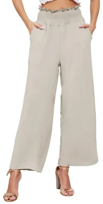 Produktbild von Damenhosen mit weiter Bein – leichte, elegante Palazzo-Hosen mit hoher Taille