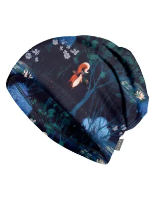 Obrázok produktu pre Unuo, Detská fleecová čiapka, Magic Fox - L (53 - 56 cm)