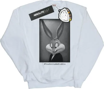 Produktbild von Looney Tunes - "Yougottabekiddin" Sweatshirt für Herren BI32593 (3XL) (Weiß)