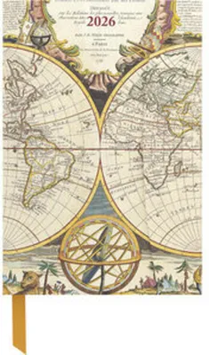 Obrázek produktu pro Antique Maps 2026 - Diář - Knižní kalendář - Kapesní kalendář - 10x15
