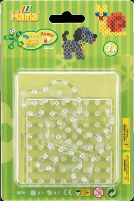 Produktbild von Hama Beads 8278, Bastelset für Kinder, 3 Jahr(e), PVC, Mehrfarbig, 2 Stück(e)
