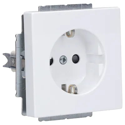 Zdjęcie produktu dla Busch-Jaeger 2013-0-5245, CEE 7/3, 2P+E, Biały, 250 V, 16 A, 63 mm