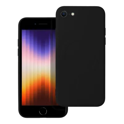 Obrázok produktu pre Puzdro vhodné pre iPhone 7 / 8 / SE 2020 / SE 2022 Silikónové puzdro Mag Cover kompatibilné s MagSafe, čierne