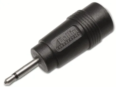 Produktbild von Hohlsteckeradapter, 5,5/2,1 Hohlkupplung auf 2,5 mm Klinkenstecker