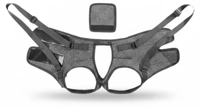 Image de InAndOutdoorMatch - Harnais pour chien - Réglable - Gris - Taille M, Image générée par une IA