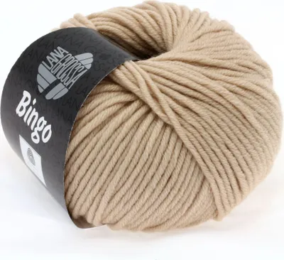 Produktbild von Lana Grossa BINGO 50 g extrafeine Wolle 80 m, Farbe:077 - Beige