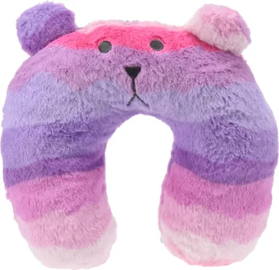 Produktbild von Regenbogen-Reisekissen 30×30 cm, lila gestreift
