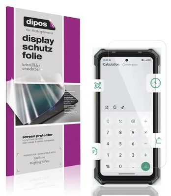 Image de 4x Film de protection d'écran pour Ulefone RugKing 5 Pro protecteur clair dipos