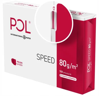 Zdjęcie produktu dla Papier do kopiarki Polspeed A4, 80g