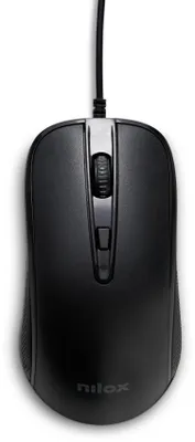 Zdjęcie produktu dla Nilox MOUSB1014, Optyczny, USB Typu-A, 2400 DPI, Czarny