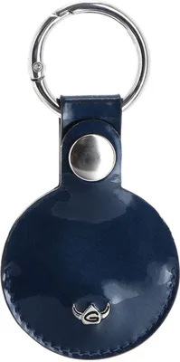 Imagen del producto de Golden Head Cuero llavero Carrara Schlüsselanhänger für AirTag 5113 Blau azul marino