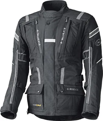 Image de Veste textile imperméable pour moto Held Hakuna II, noir/gris, S