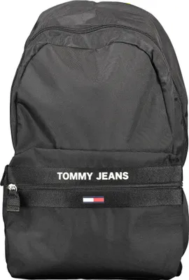 Produktbild von Stilvoller Herrenrucksack Schwarz aus 100% recyceltem Polyester