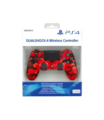 Immagine prodotto di Sony DualShock 4 V2 Mimetico, Rosso Bluetooth/USB Gamepad Analogico/Digitale PlayStation 4