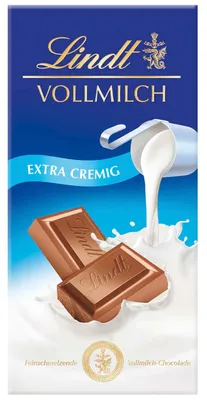 Produktbild von Lindt Vollmilch Extra Cremig Tafel 100g