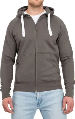 Produktbild von Mivaro Herren Sweatjacke mit Kapuze große Größen bis 5XL Regular Fit 70% Baumwolle 30% Polyester weich gefüttert Reißverschluss pflegeleicht bequem ideal für Freizeit und Arbeit