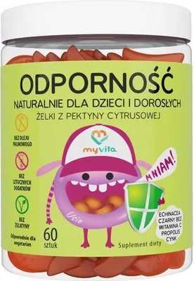 Produktbild von MyVita Immunity Gelees mit Zitruspektin 60 Stück (Kinder und Erwachsene)
