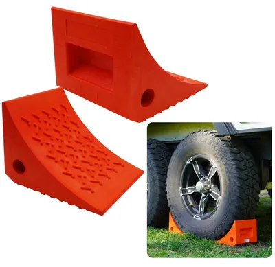 Productafbeelding van SECURITYMAN Duurzame onderlegblokken (2 stuks) – duurzaam, antislip, voor