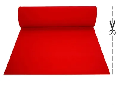 Image de Tapis rouge pour mariages et cérémonies 1 x 15 m