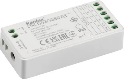 Obrázek produktu pro Řídicí jednotka Kanlux pro LED pásky CONTROLLER RGBW White 22148
