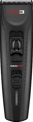 Produktbild von Babyliss Pro FX3 Schwarz Haar-Rasierer FXX3CBE DLC Klinge Kabellos