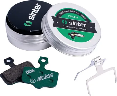 Produktbild von Sinter Scheibenbremsbelag 006 Sram organisch, MTB Race, grün, Set, in Dose