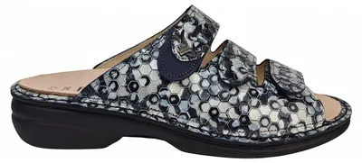 Produktbild von Finn Comfort KOS Nabuk indigo Pantolette Mehrfarbig in Gr. 42