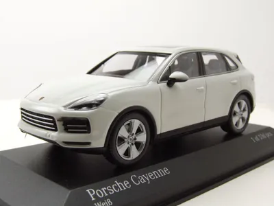 Produktbild von Porsche Cayenne 2017 weiß Modellauto 1:43 Minichamps