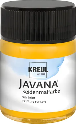 Produktbild von KREUL Javana Seidenmalfarbe Sonnengelb 50 ml