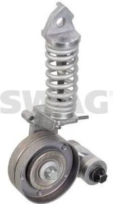 Produktbild von SWAG 40 92 2370 Riemenspanner Keilrippenriemen für OPEL Corsa D Schrägheck (S07) Ø70mm Rolle