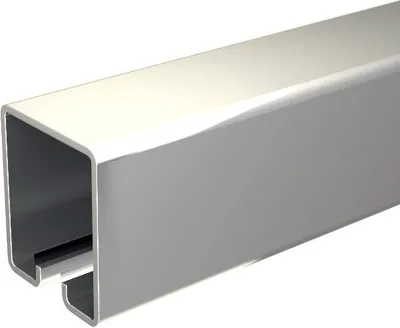 Image de Rail acier galvanisé MANTION - 62 x 55 mm - Longueur 3 m - Épaiss. 2 mm - 6255GE/300