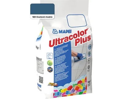 Obrázek produktu pro Spárovací hmota Mapei Ultracolor Plus 169 ocelově modrá 5 kg