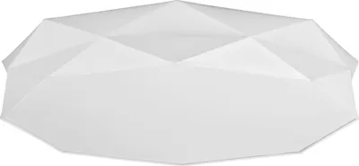 Produktbild von Deckenlampe Stoff Weiß Ø 88 cm groß blendarm Modern Wohnzimmer Schlafzimmer Deckenleuchte