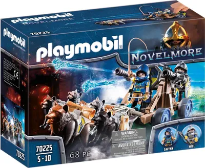 Immagine prodotto di PLAYMOBIL 70225 Squadra di lupi Novelmore e cannone ad acqua