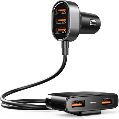 Produktbild von JOYROOM Car Charger Joyroom JR-CL03, 21W, 2.1A, 5 x USB-A, Black