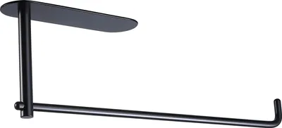 Produktbild von Küchenrollenhalter ohne Bohren, Küchenpapierhalter Wandmontage, Papierrollenhalter aus Aluminium, Küchenrollenspender Küchenrollen Halter Aufbewahrung Organisator