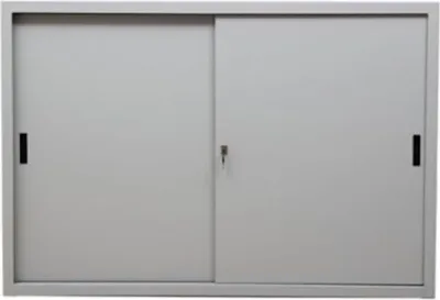 Produktbild von Schiebetürenschrank Ant | 3 Ordernhöhen | HxBxT 109x160x45 cm | Grau