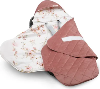 Zdjęcie produktu dla Otulacz - śpiworek do fotelika samochodowego Wild rose / Yosoy
