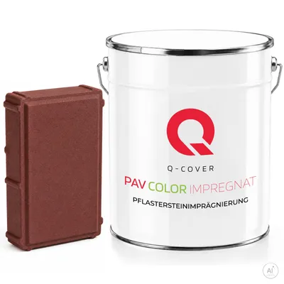 Produktbild von Pflastersteinimprägnierung Kirschrot 5 L | Farbimprägnierung |Steinimprägnierung Imprägniermittel Betonimprägnierung Zie