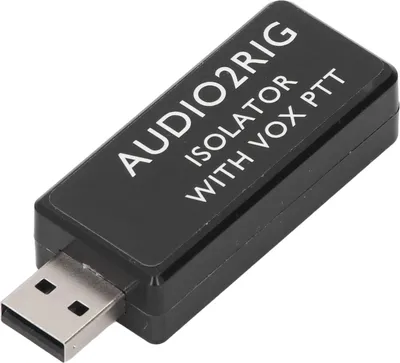 Obrázok produktu pre AUDIO2RIG Izolátor pripojenia zvukovej karty USB, 3,5 mm, 4-pinový izolačný modul pre Wins