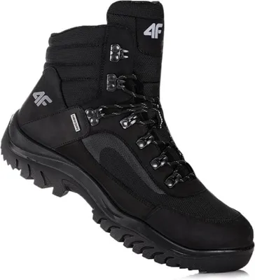 Produktbild von 4F Herren H4Z21-OBMH253-21STrekking Shoes,Winter Boots, Black, EU R-42