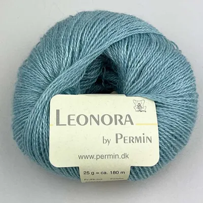 Zdjęcie produktu dla Leonora by Permin – elegancka przędza z jedwabiu, wełny i moheru (37 sommerwolke)