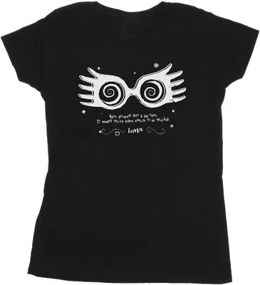 Produktbild von Harry Potter - "Being Different" T-Shirt für Damen BI24023 (L) (Schwarz)
