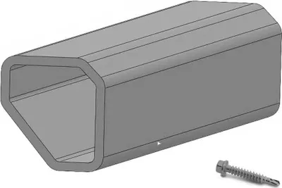 Produktbild von K2 Schienenverbinder Set, SingleRail, 63, 1 Stk.