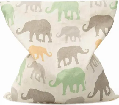 Immagine prodotto di Cuscino in pietra di ciliegio - Elefante 19x19 cm