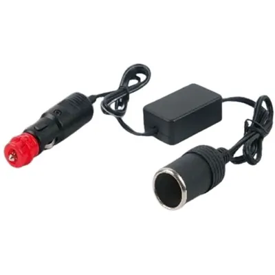 Image de Convertisseur 24V vers 12V, 5A 60W, Câble 1M, Prise Allume Cigare
