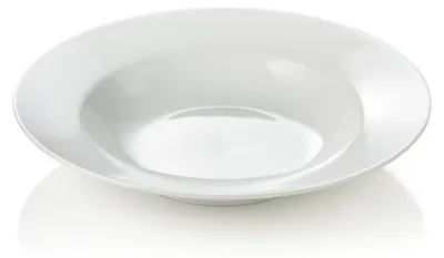 Produktbild von 36x tiefe Teller Ø 23 cm weiß, Porzellan