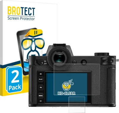 Produktbild von 2x Für Leica SL2-S Schutzfolie BROTECT Displayschutz Display Schutz Folie Klar Transparent
